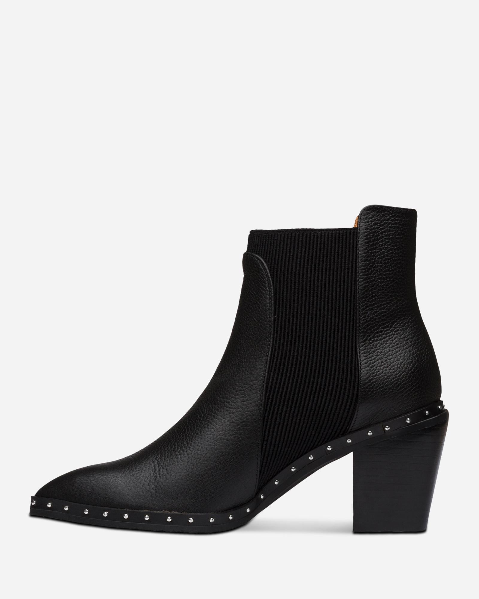 GEORGIE BOOT BLACK/SILVER - Image 5