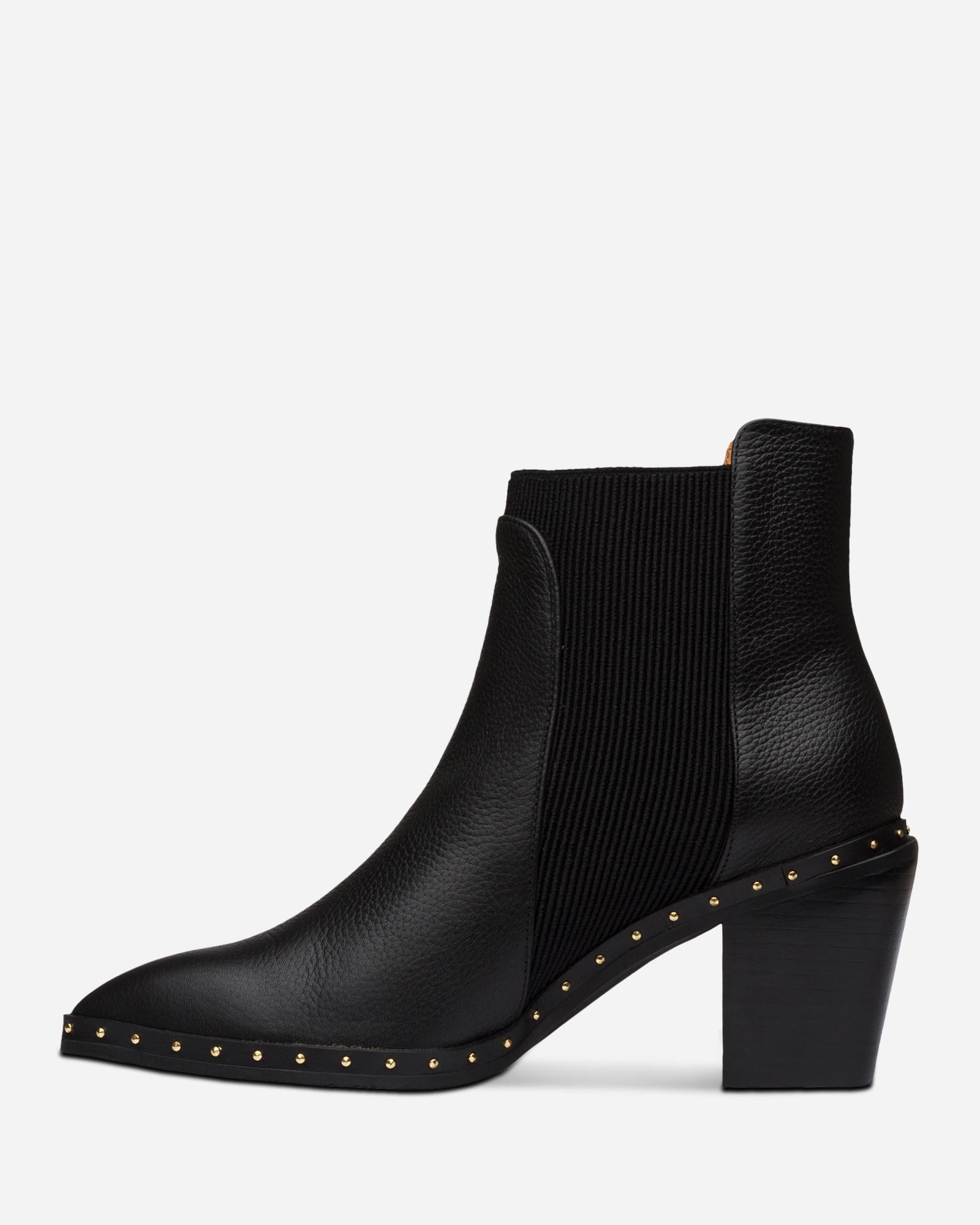 GEORGIE BOOT BLACK/GOLD - Image 6