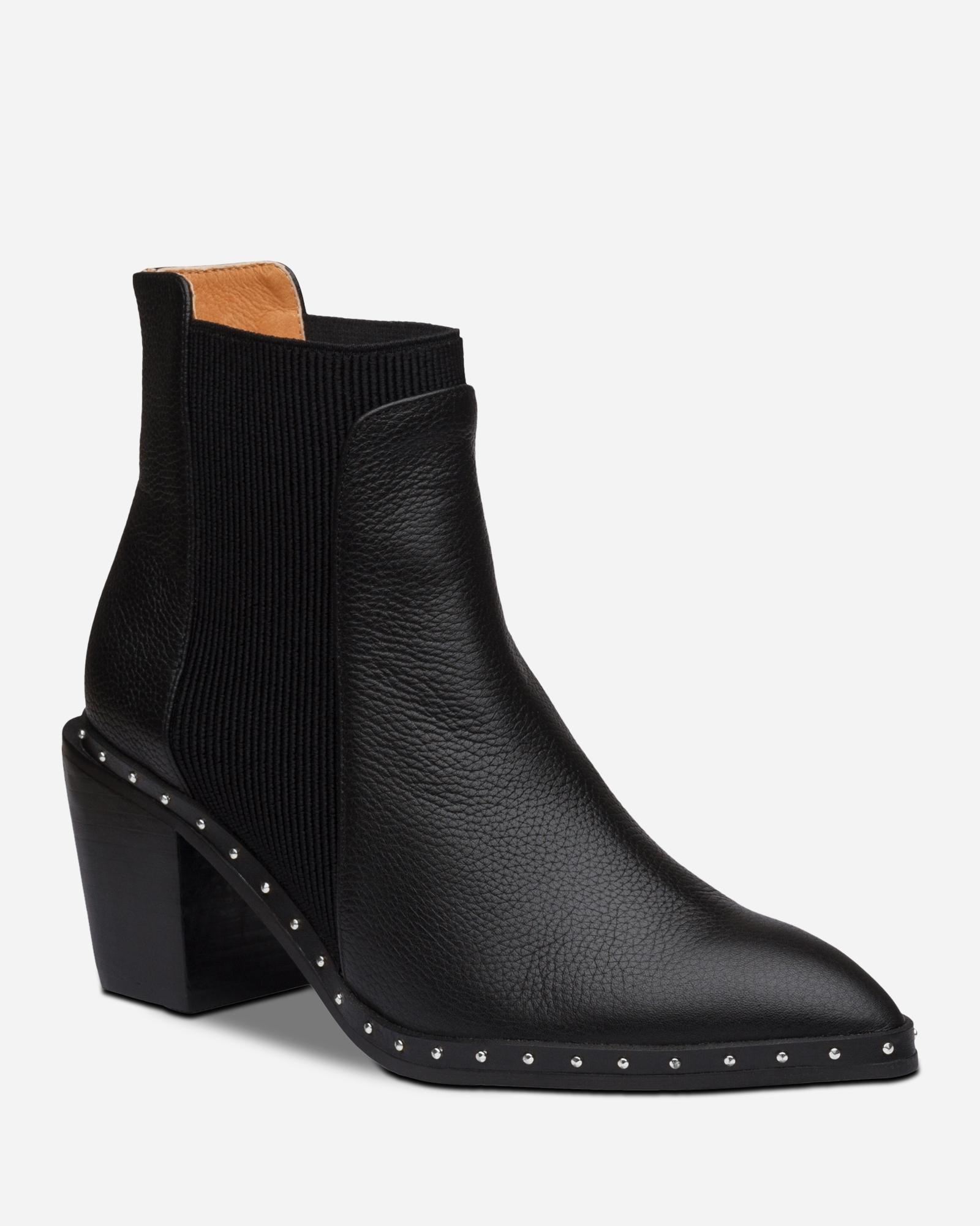 GEORGIE BOOT BLACK/SILVER - Image 3