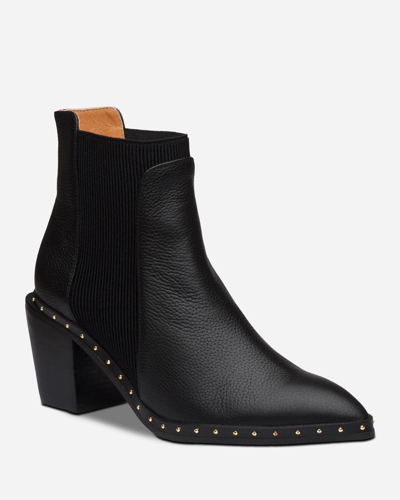 GEORGIE BOOT BLACK/GOLD - Image 3