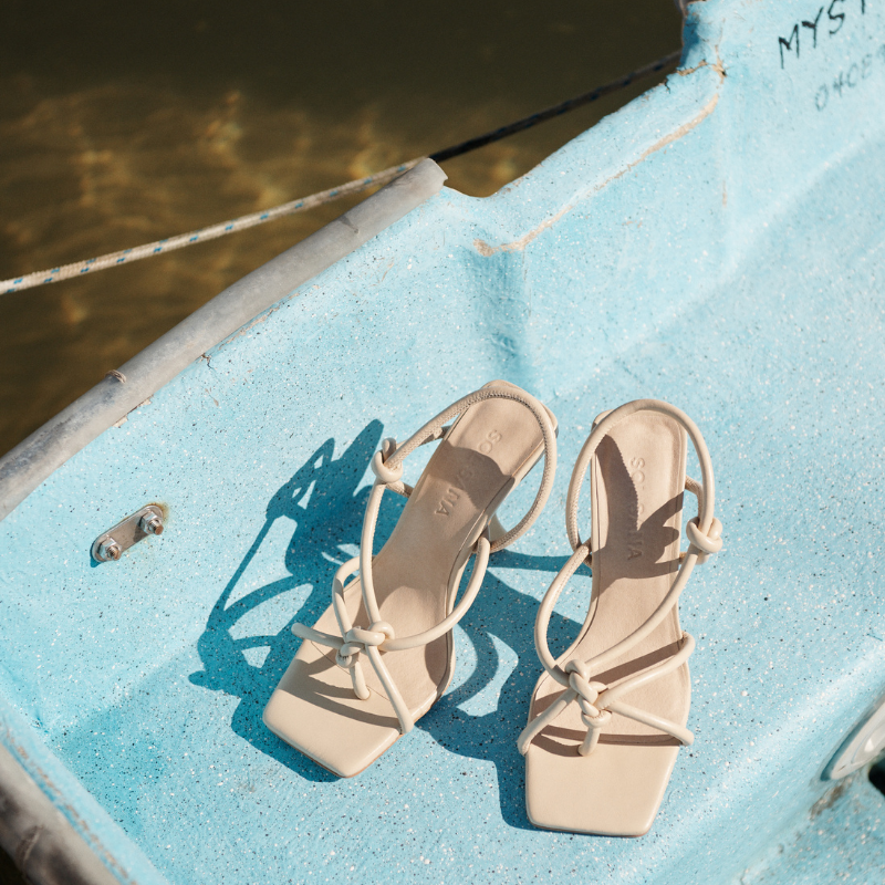 Bianca Heel Off White - Image 4