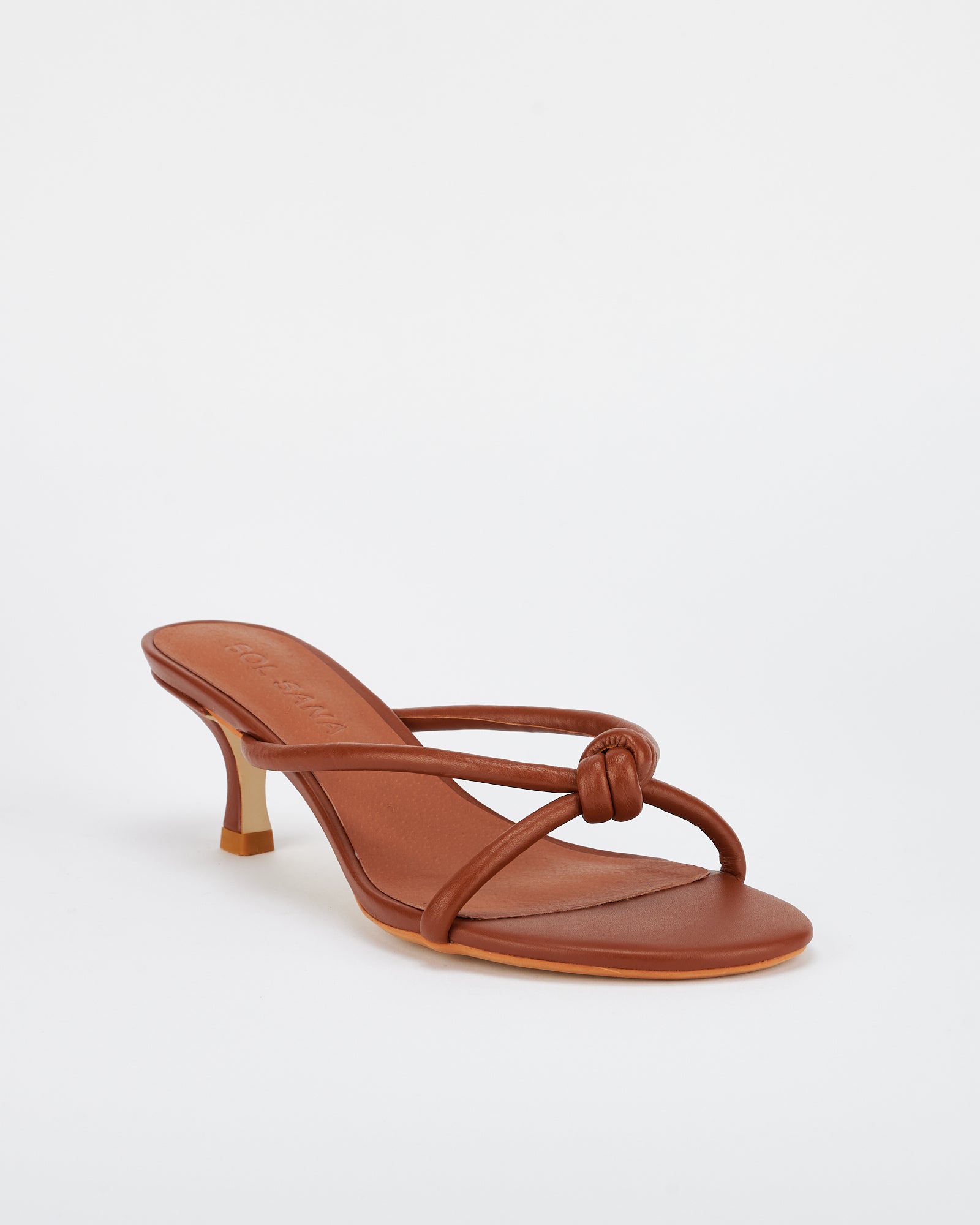 ANTIBES MULE COGNAC - Image 3