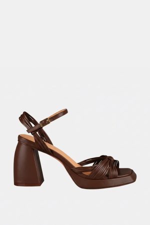 Evita Platform Heel Cocoa