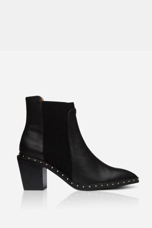 GEORGIE BOOT BLACK/GOLD