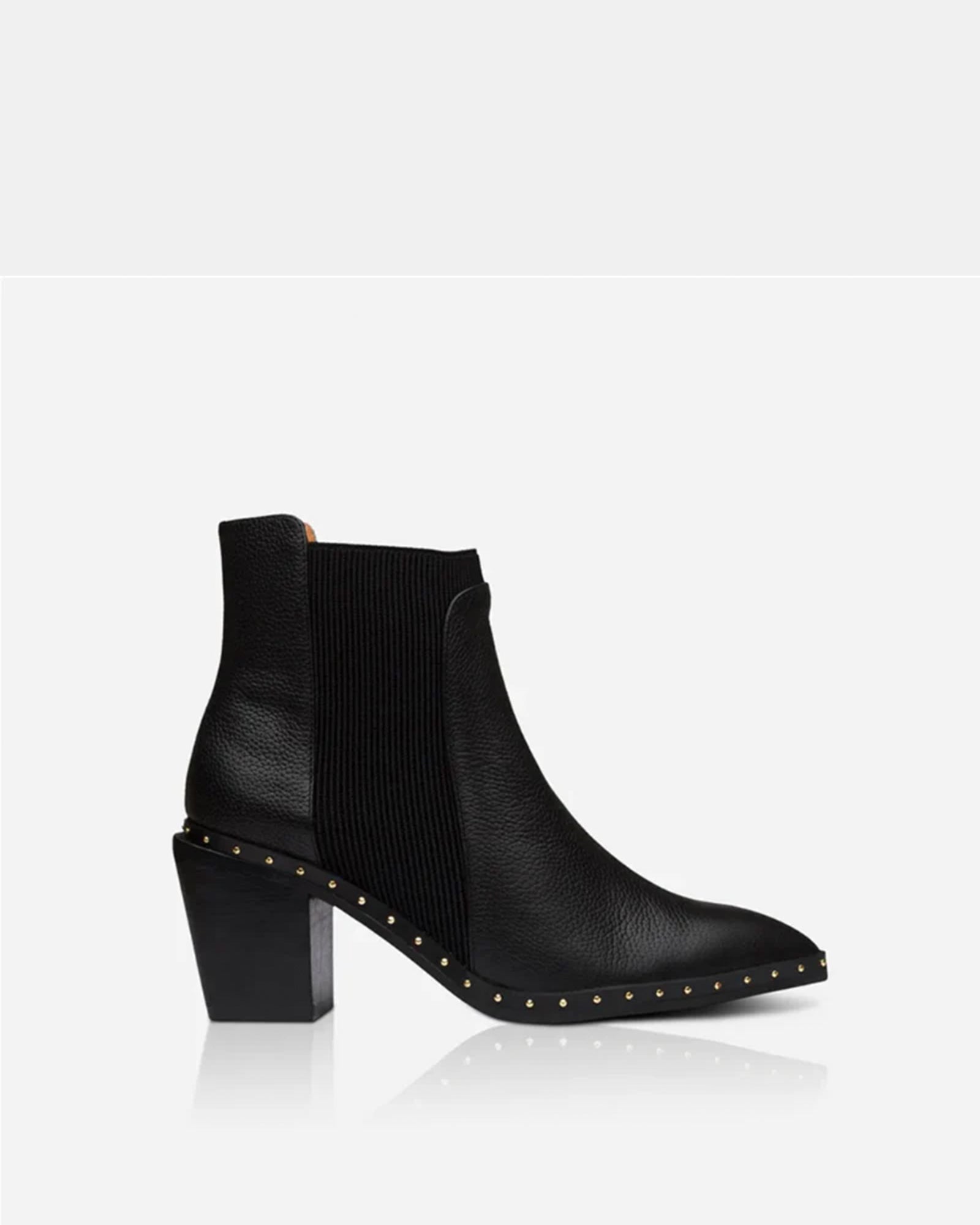 GEORGIE BOOT BLACK/GOLD